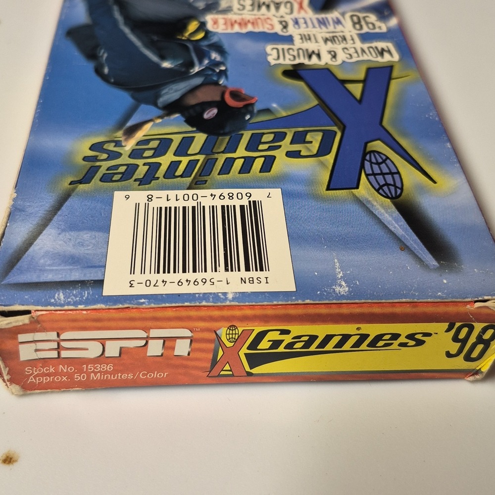 Vintage 1998 X Games Extreme Games VHS ESPN Highlights Of XGames Winter & Summer - Picture 6 of 6